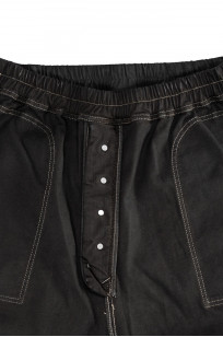 Rick Owens DRKSHDW Bela Shorts - Blackety Black Denim - Image 13