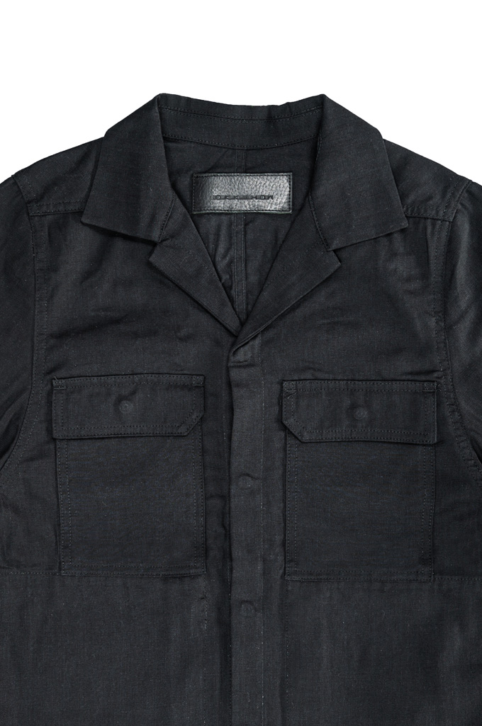 Rick Owens DRKSHDW Magnum Shirt - Made in Japan Black/Black Denim - Image 6