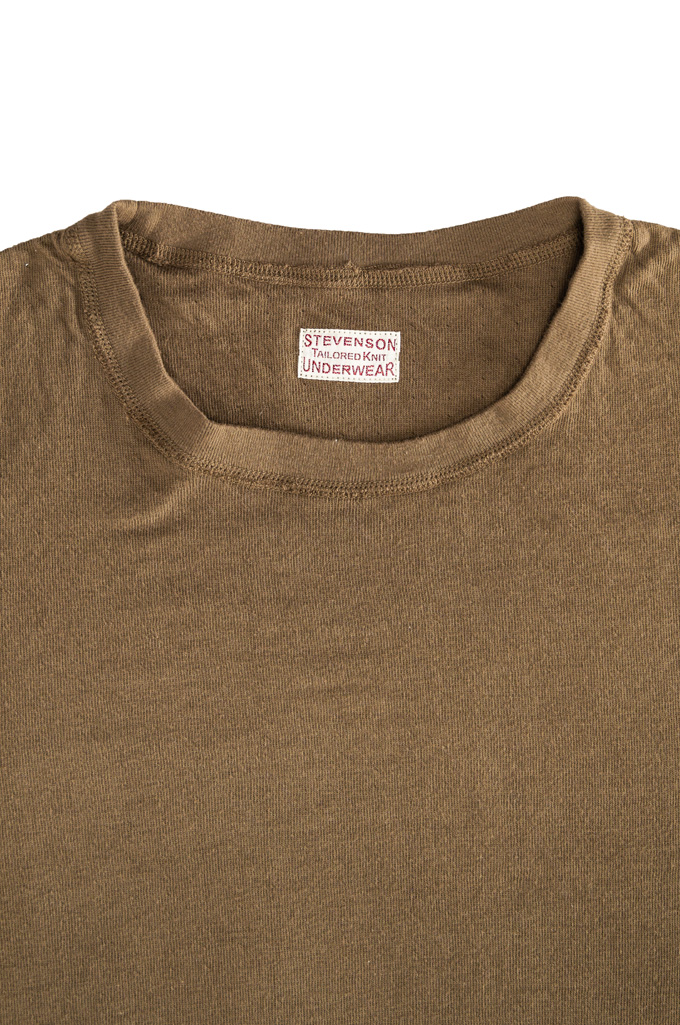 Stevenson Double-Layered Thermal Shirt - Olive