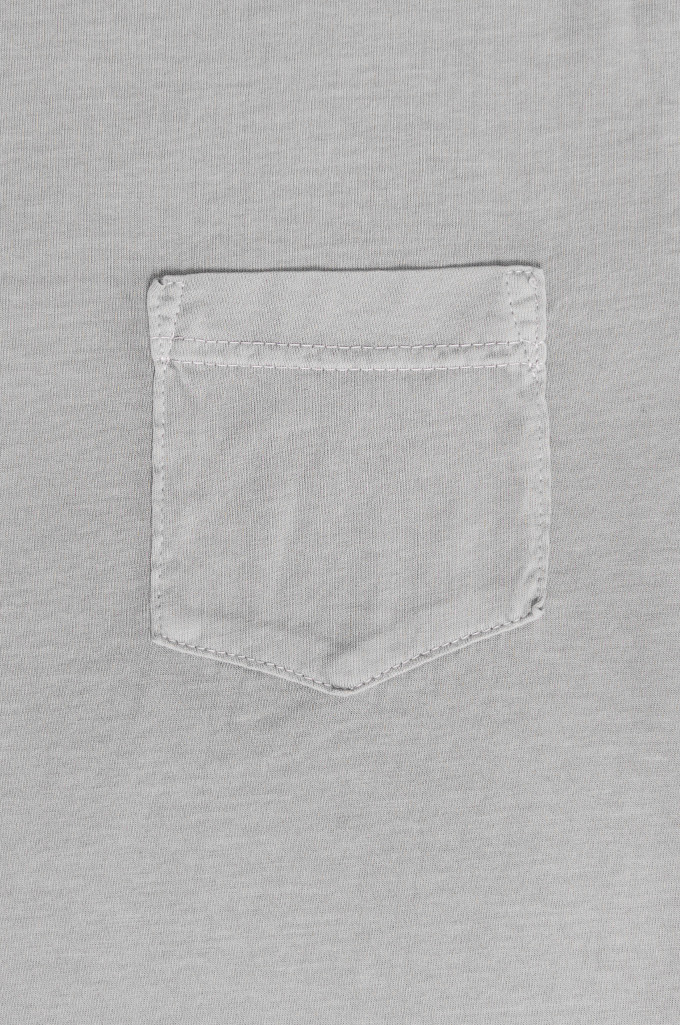 3sixteen Garment Dyed Pocket T-Shirt - Ash