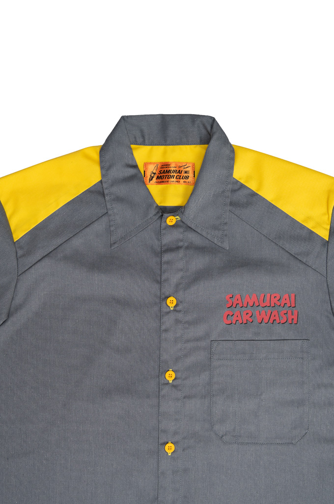 Samurai Motor Club Workshirt - Samurai Car Wash - Image 5