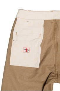 Samurai 15oz Selvedge Chino Cloth Pants - Wide Leg Khaki - Image 11