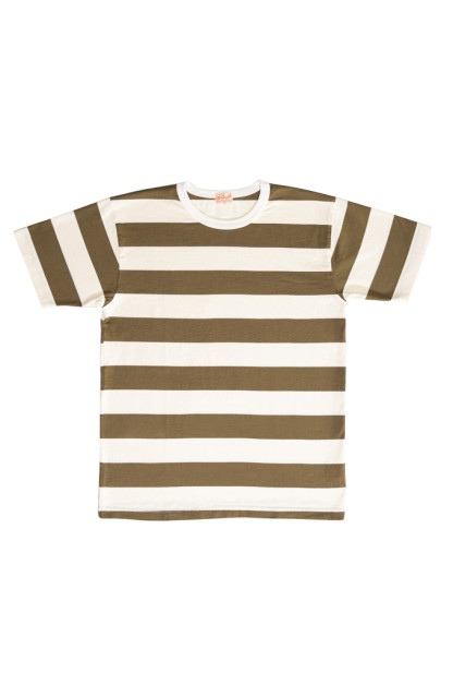 Whitesville Heavy Cotton T-Shirt - Border Stripe