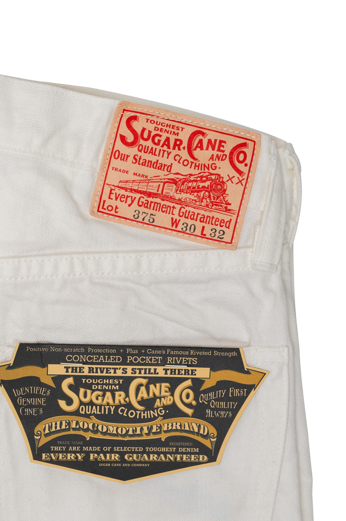 Sugar Cane 2021 Jeans - 12oz White Selvedge Denim
