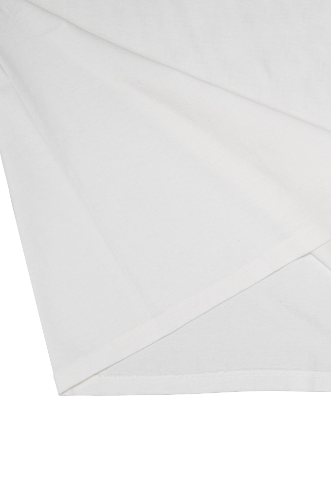 Studio D’Artisan Tsuri-Ami Loopwheeled Blank T-Shirts - Plastic-Packed White