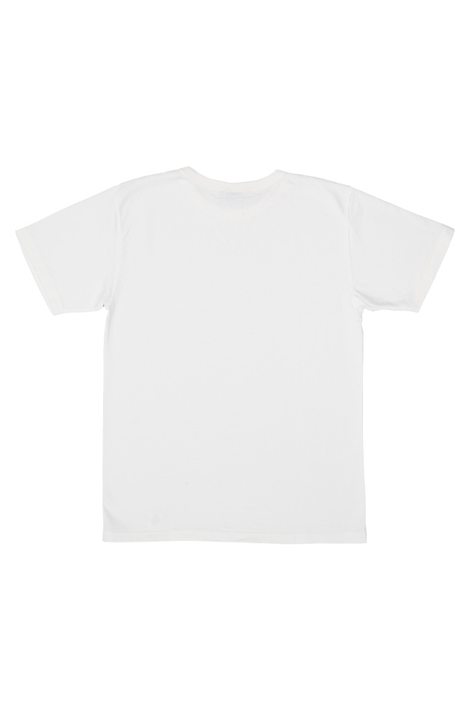 Studio D’Artisan Tsuri-Ami Loopwheeled Blank T-Shirts - Plastic-Packed White