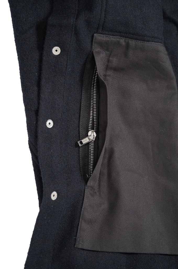 Rick Owens Made in Japan Outershirt - Soft Black Wool