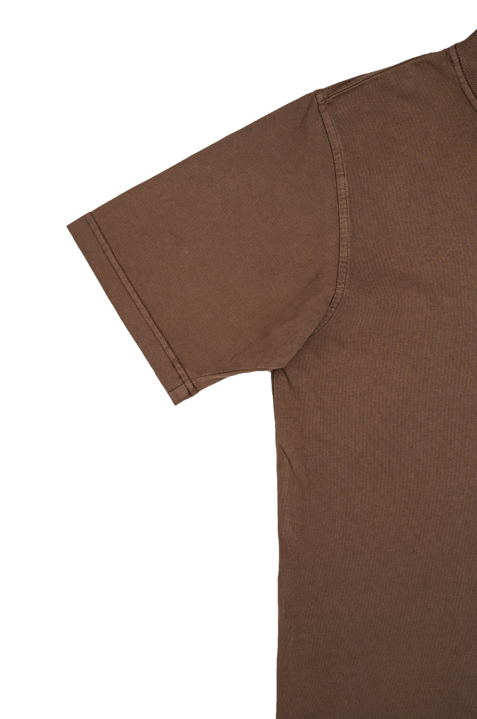 Hermanos Koumori Short Sleeve T-Shirt - Double-Head Brown
