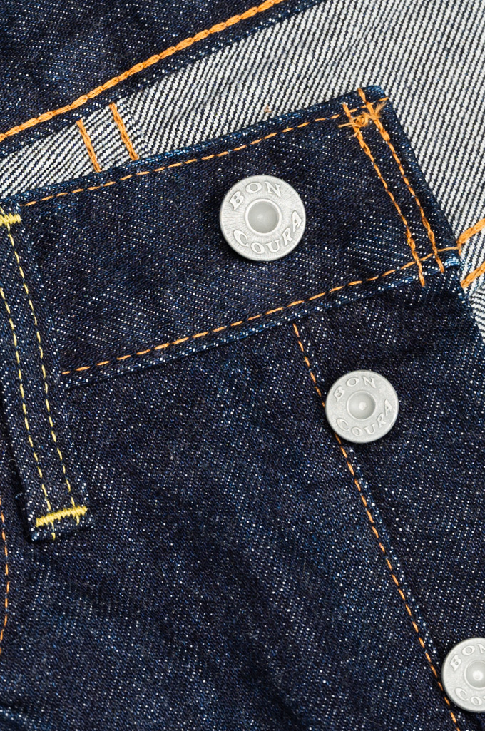 Boncoura Japanese Selvedge Indigo Jeans - ’66 Straight Lightly-Tapered Leg