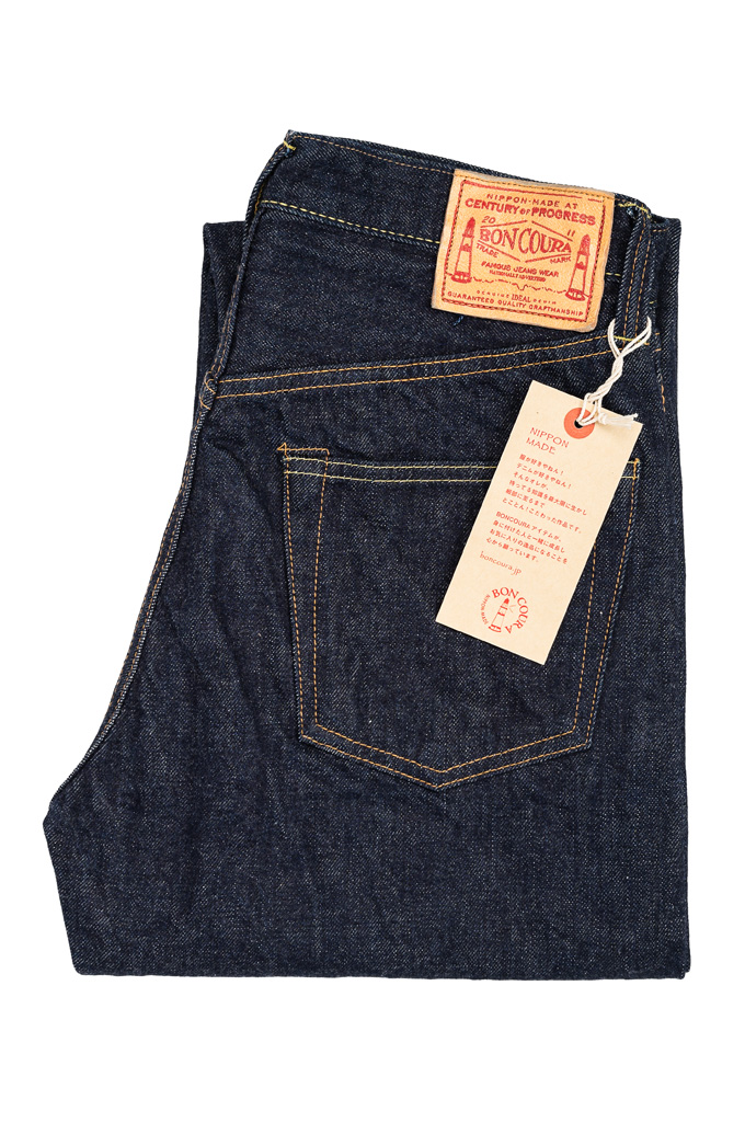 Boncoura Japanese Selvedge Indigo Jeans - XX Classic Straight Leg