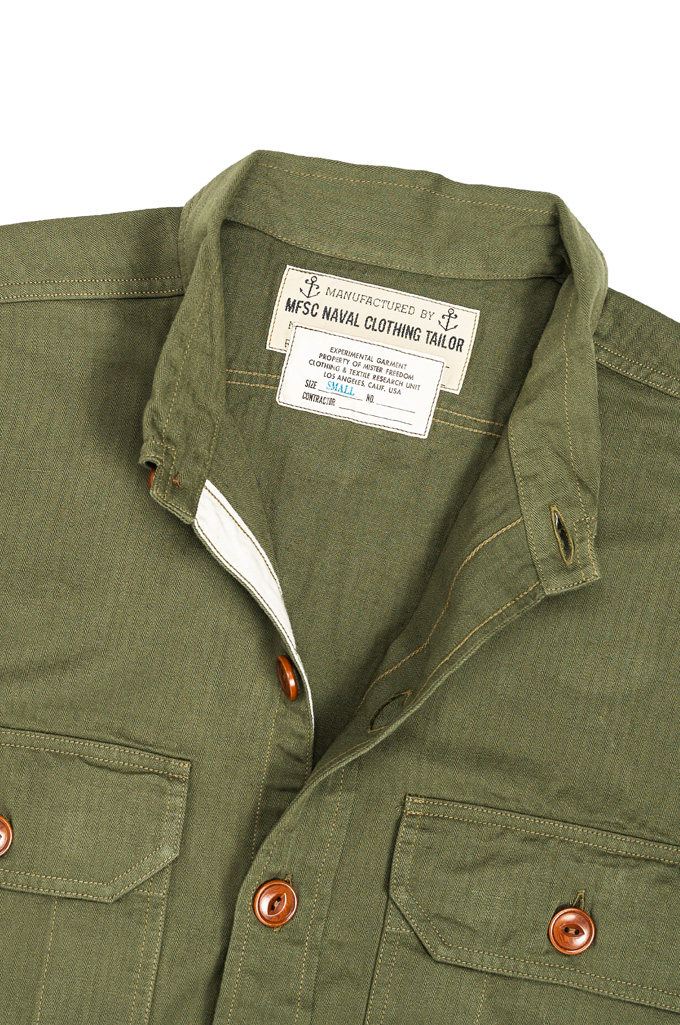 Mister Freedom Snipes Shirt - Army Green Shade