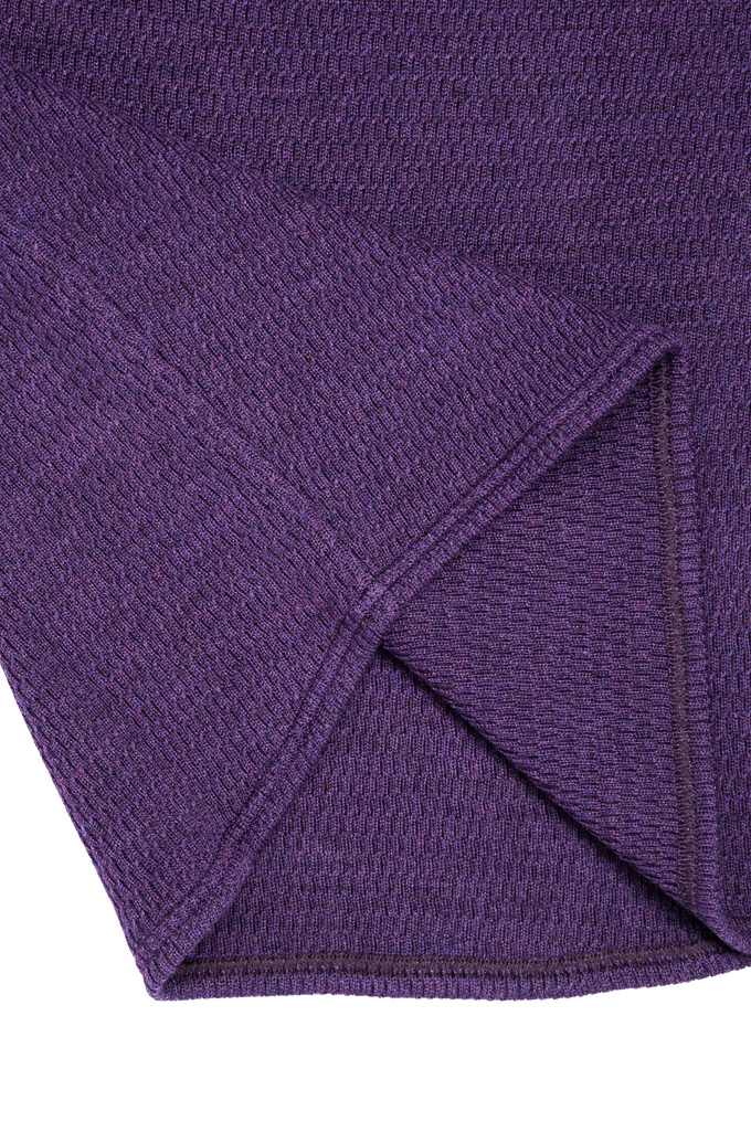 Stevenson Absolutely Amazing Merino Wool Thermal Shirt - Dark Palermini Purple
