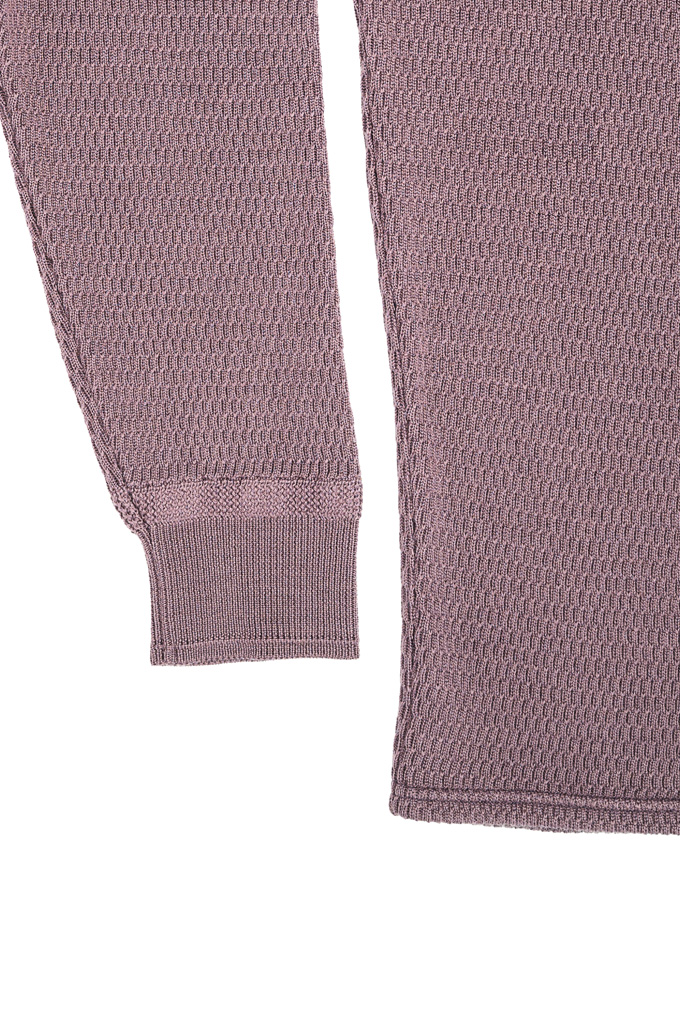 Stevenson Absolutely Amazing Merino Wool Thermal Shirt - Gray Purple