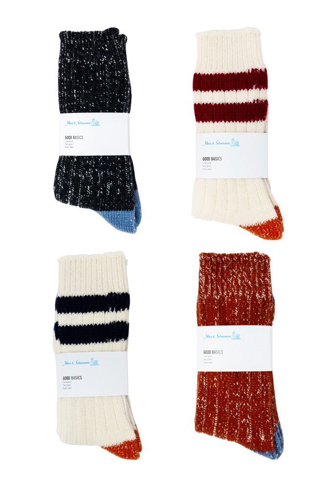 Merz b. Schwanen Extra-Fine Merino Wool Socks - MW72 & MW75