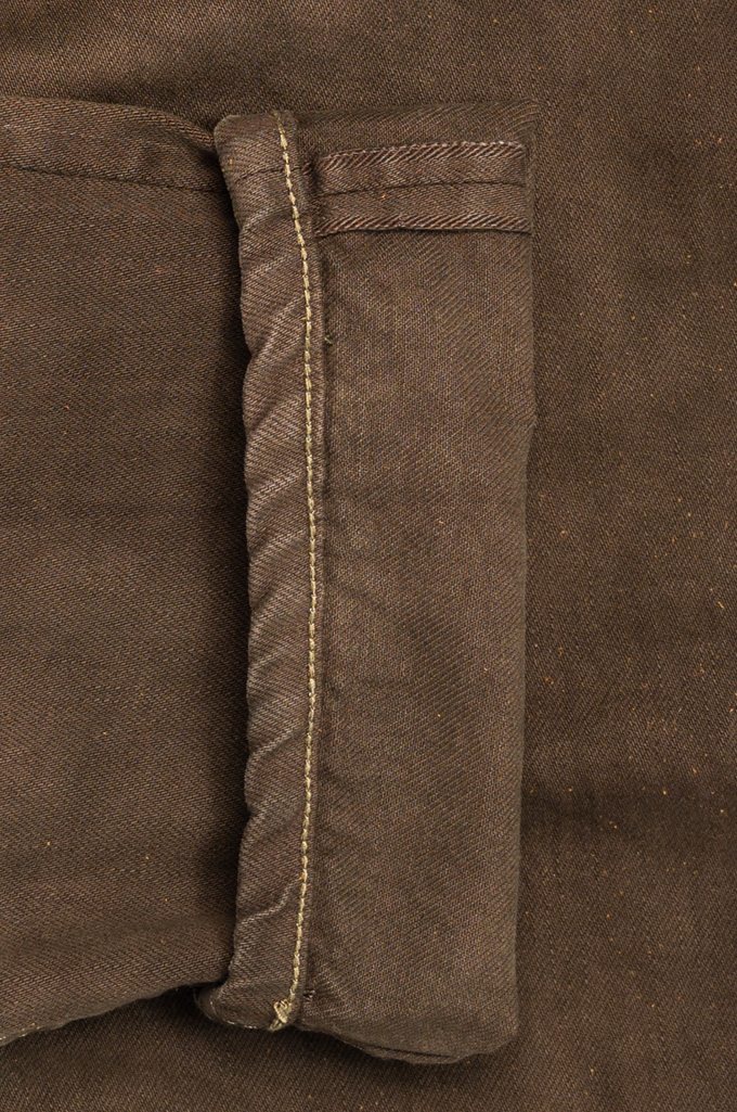 3sixteen x Self Edge Tonality Of Terrain Collection - Classic Tapered Jeans - Warm Moss