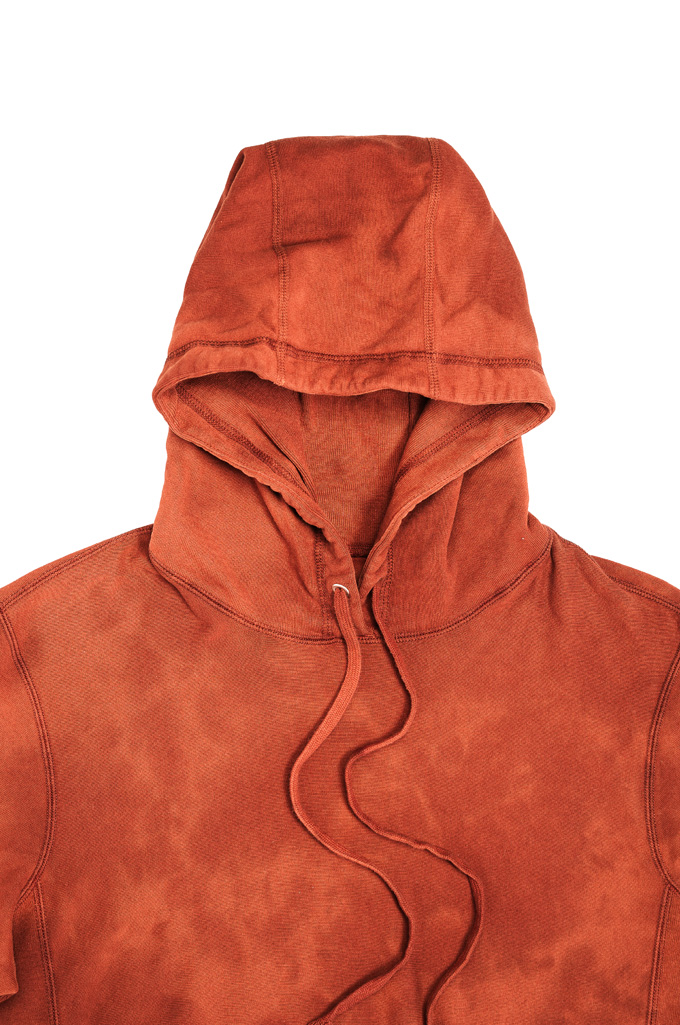 3sixteen x Self Edge Tonality Of Terrain Collection - Pull-Over Hoodie - Red Clay