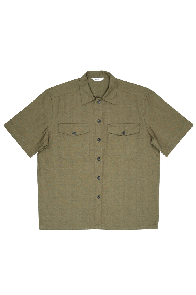 3sixteen Safari Shirt - Drab Barkcloth