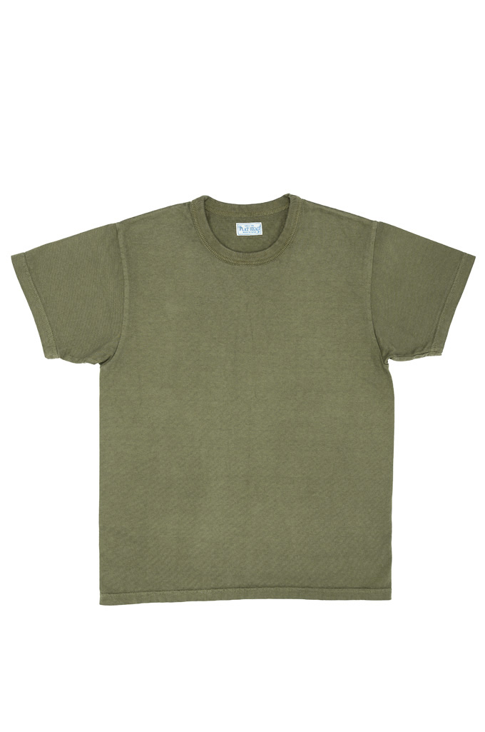 Flat Head THE OTHER THC Heavyweight T-Shirt - Olive