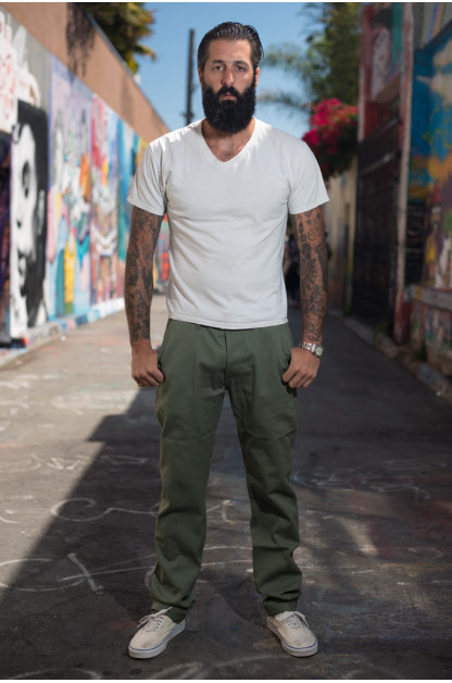 3sixteen Selvedge Chinos - Olive