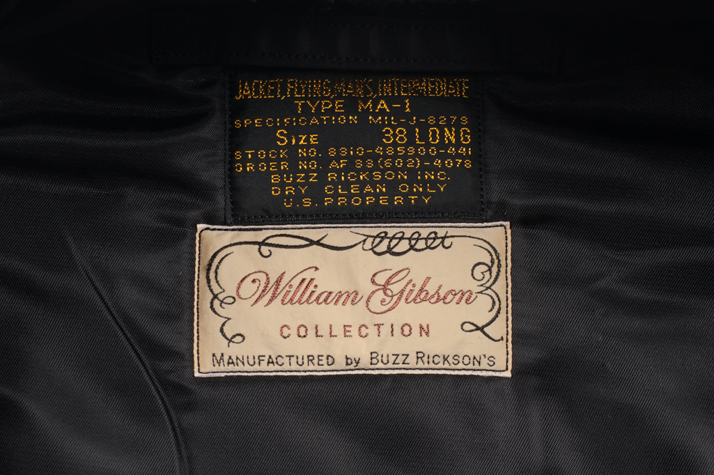 Buzz Rickson x William Gibson MA-1 Coat - Long