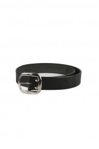 Studio D'Artisan Cowhide Leather Belt - Black - Image 0