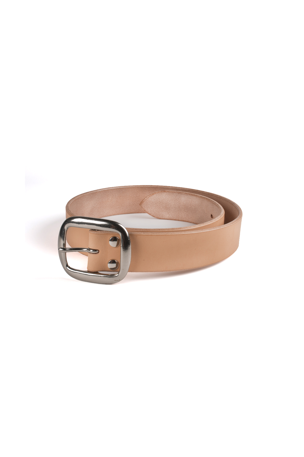 Studio D'Artisan Cowhide Leather Belt - Tan - Image 0