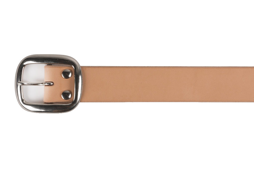 Studio D'Artisan Cowhide Leather Belt - Tan - Image 1