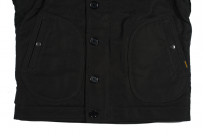 Iron Heart Alpaca-Lined N-1 Deck Jacket - Black - Image 13