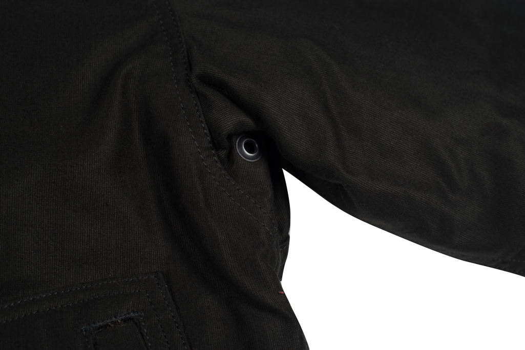 Iron Heart Alpaca-Lined N-1 Deck Jacket - Black - Image 12