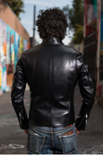 Iron Heart Horsehide Leather Jacket - Black Battle Edition - Image 1