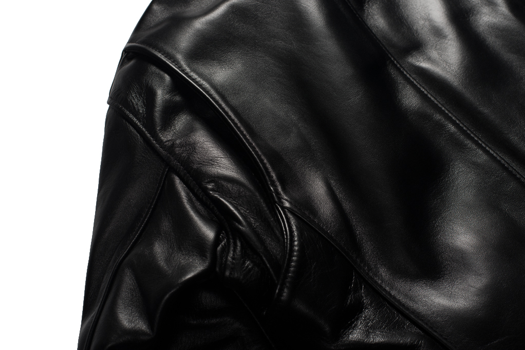 Iron Heart Horsehide Leather Jacket - Black Battle Edition - Image 7