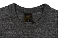 Iron Heart 6.5oz Heavy Loopwheeled T-Shirt - Gray - Image 2