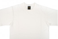 Iron Heart 6.5oz Heavy Loopwheeled T-Shirt - White - Image 3