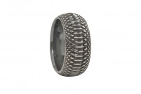 Neff Goldsmith Sterling Silver Inverted Soul Ring - Image 3