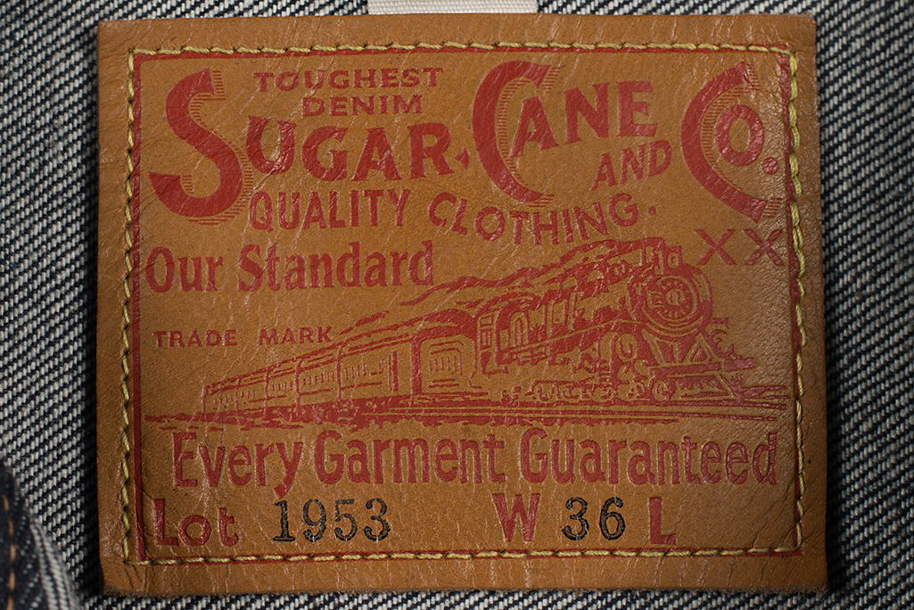 Sugar Cane 1953 Type II Unsanforized Raw Denim Jacket