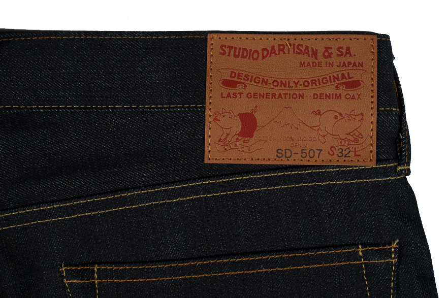 Studio D'Artisan SD-507 Lightweight Slim Tapered Jean