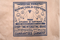 Studio D'Artisan Loopwheeled Sweater - Suvin Gold Heather Gray - Image 7