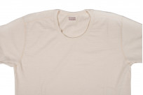 Stevenson Loopwheeled Short Sleeve T-Shirt - Oatmeal - Image 3