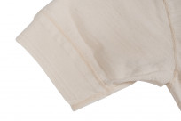 Stevenson Loopwheeled Short Sleeve T-Shirt - Oatmeal - Image 4