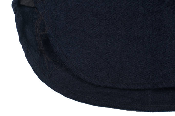 Buzz Rickson Navy Wool Flannel CPO Shirt - Image 5