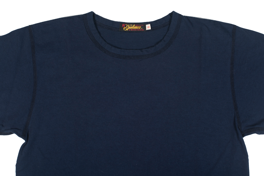 Mister Freedom Blank T-Shirt - Navy Blue